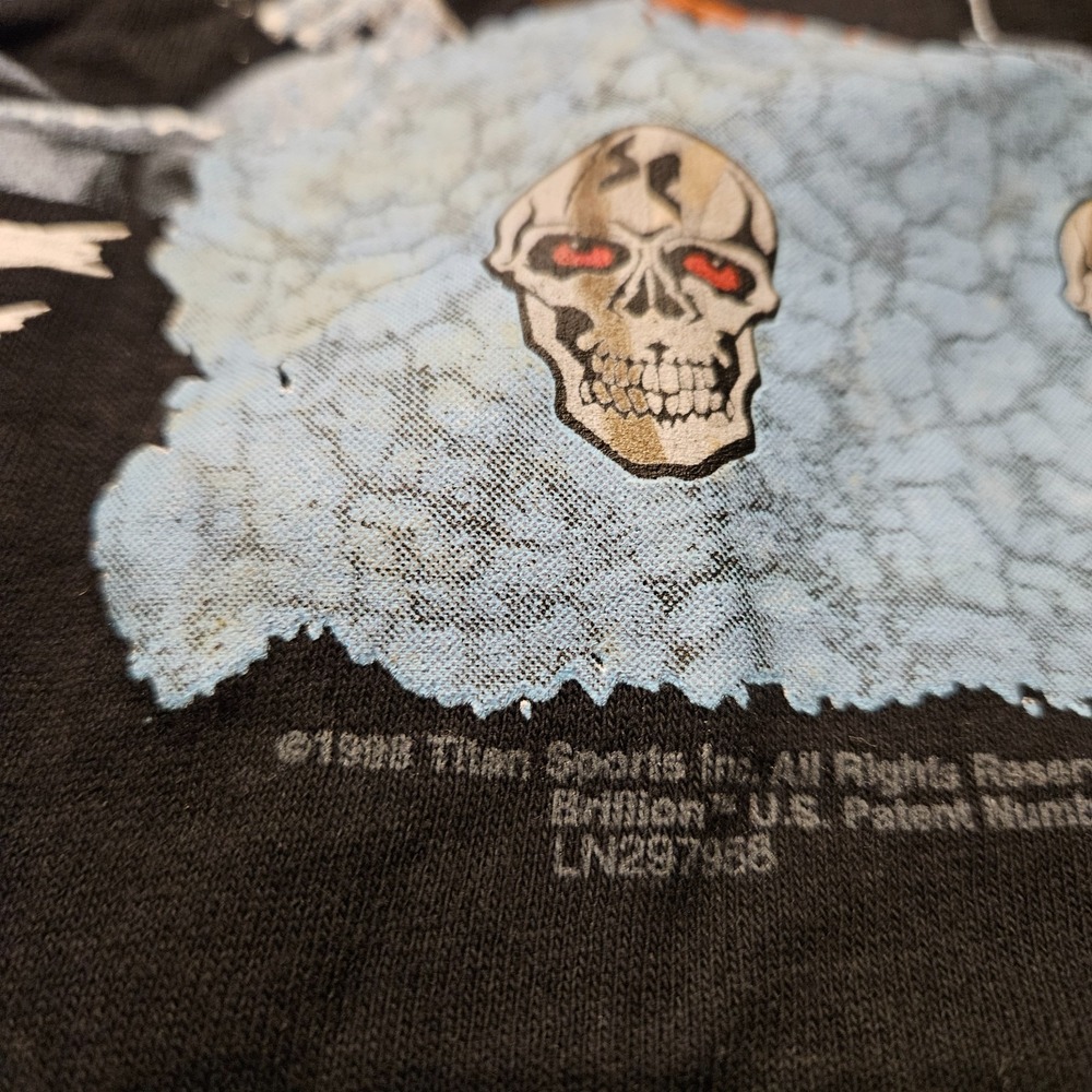 Vintage 1998 WWF Stone Cold Steve Austin Talking Shirt XL Wild Oats NWT - Picture 3 of 13